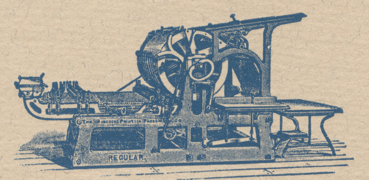 etching of printer